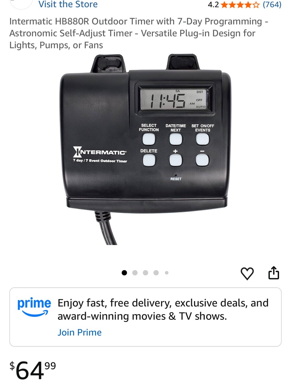 Intermatic Outdoor Digital Timer - Picture 5 of 5